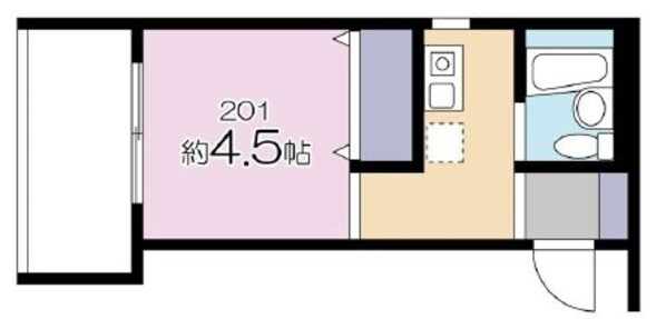 ガーデンハウス新川崎の物件間取画像